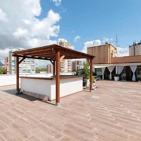 Апартаменты Atico Con Enorme Terraza Y Chill Out Particular Бенидорм Экстерьер фото